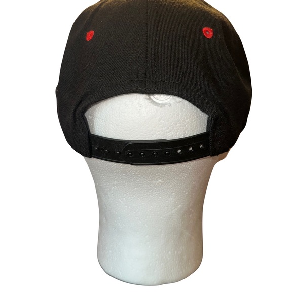 Vintage The Tonight Show Signed by Jay Leno Hat Sz OS Black - Picture 4 of 6